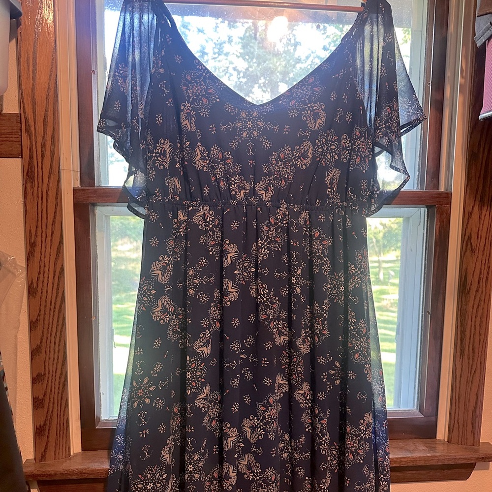 Torrid size 1 blue dress